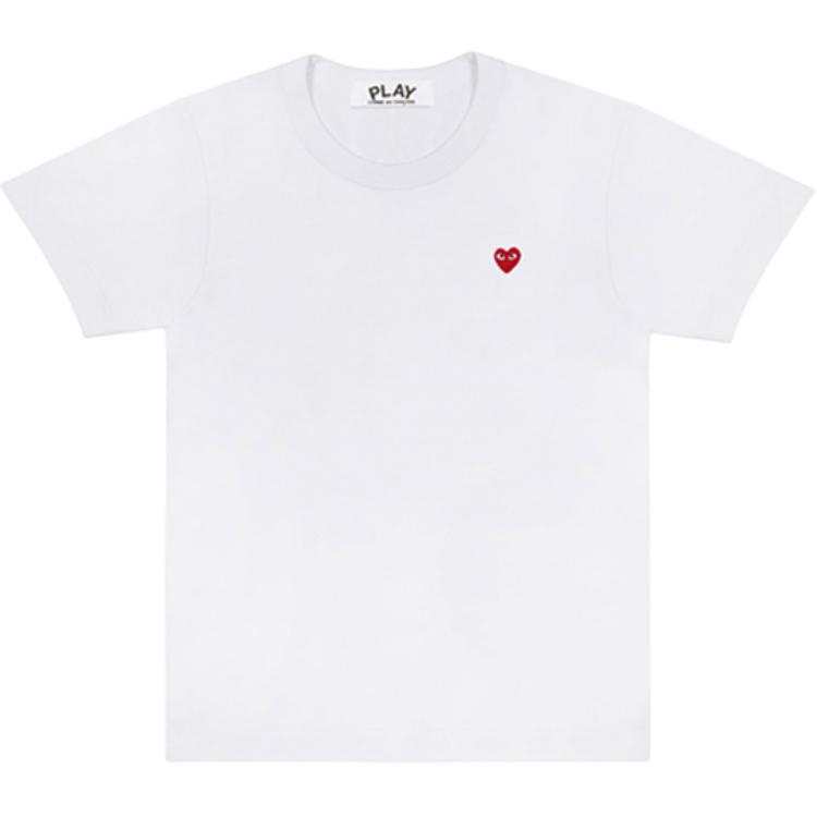 CDG Play CDG Play T Shirts Men's Crew Neck Moderate