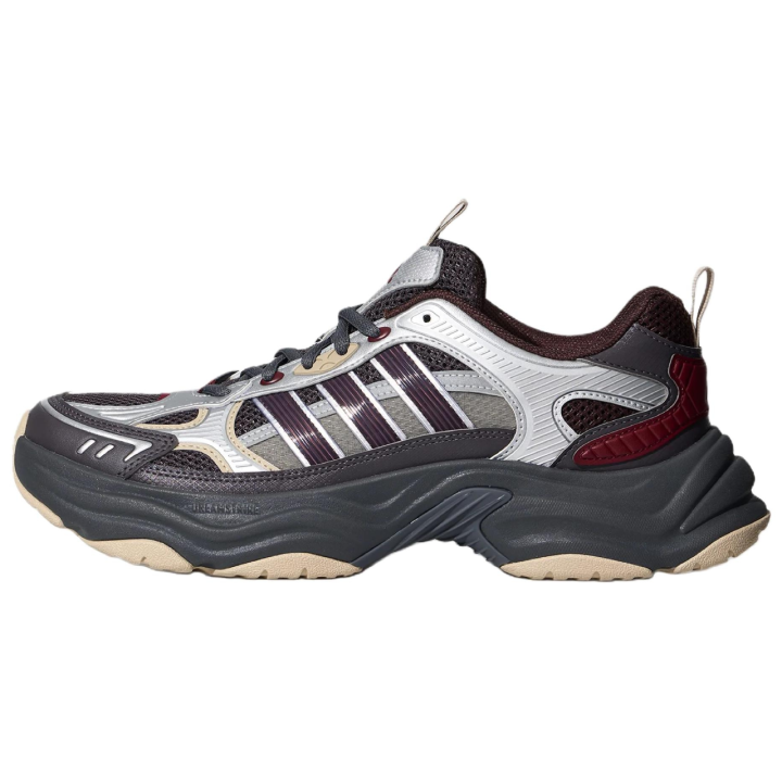 Adidas Adidas XLG FIN PULSE Q3 Chunky Sneakers Unisex Low Top Stratum Gray/Dark Gray/Metallic Silver