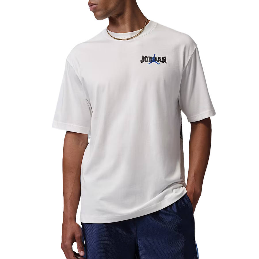 Jordan Jordan Brooklyn T Shirts Men's Sailboat Crew Neck Moderate