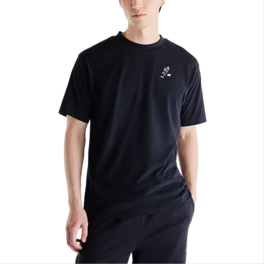 New Balance New Balance Shohei Ohtani Quick Dry T Shirts Men's Caviar Crew Neck Moderate