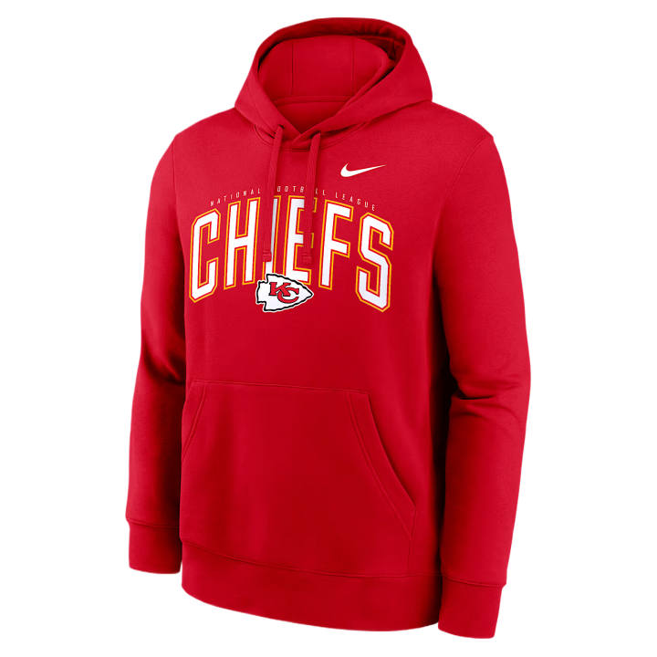 Nike Nike NFL Sweatshirts Men's Red Hooded Non Detachable Moderate