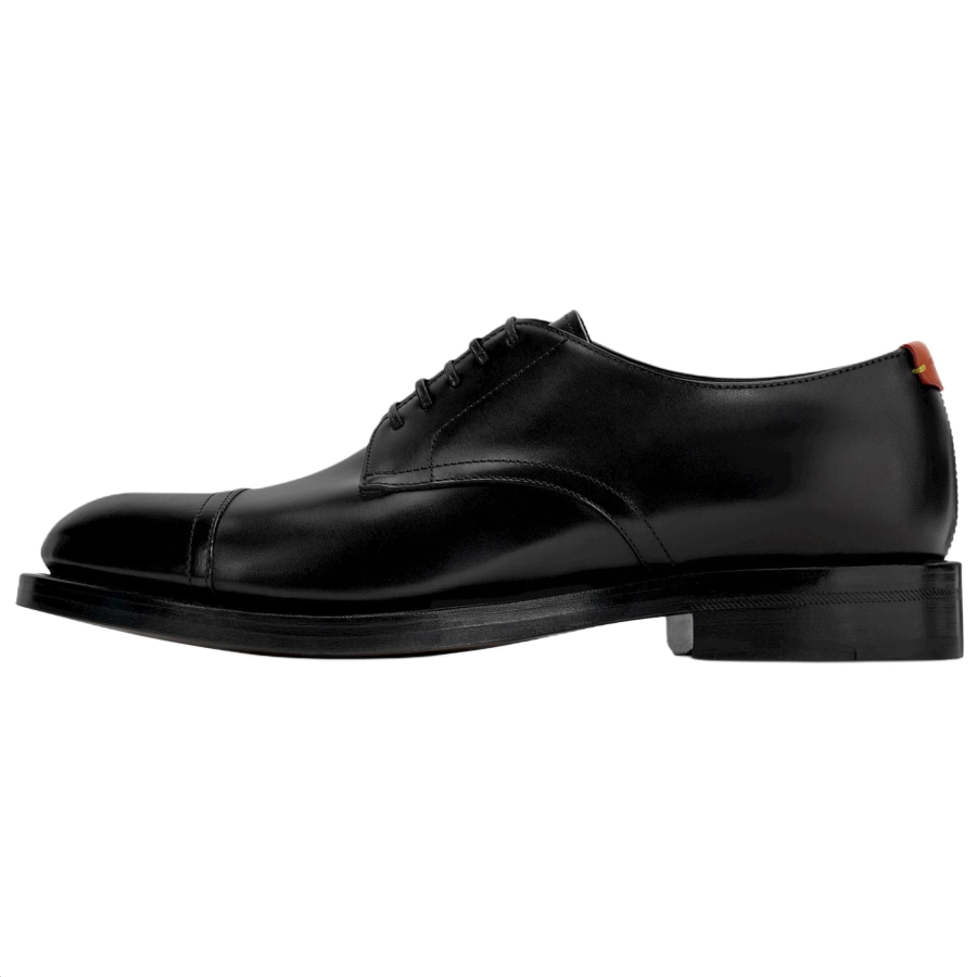 LOUIS VUITTON Casual Leather Shoes Men's Low Top Black