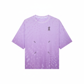 On Performance Running T Shirts Men's Verbena Crew Neck Moderate