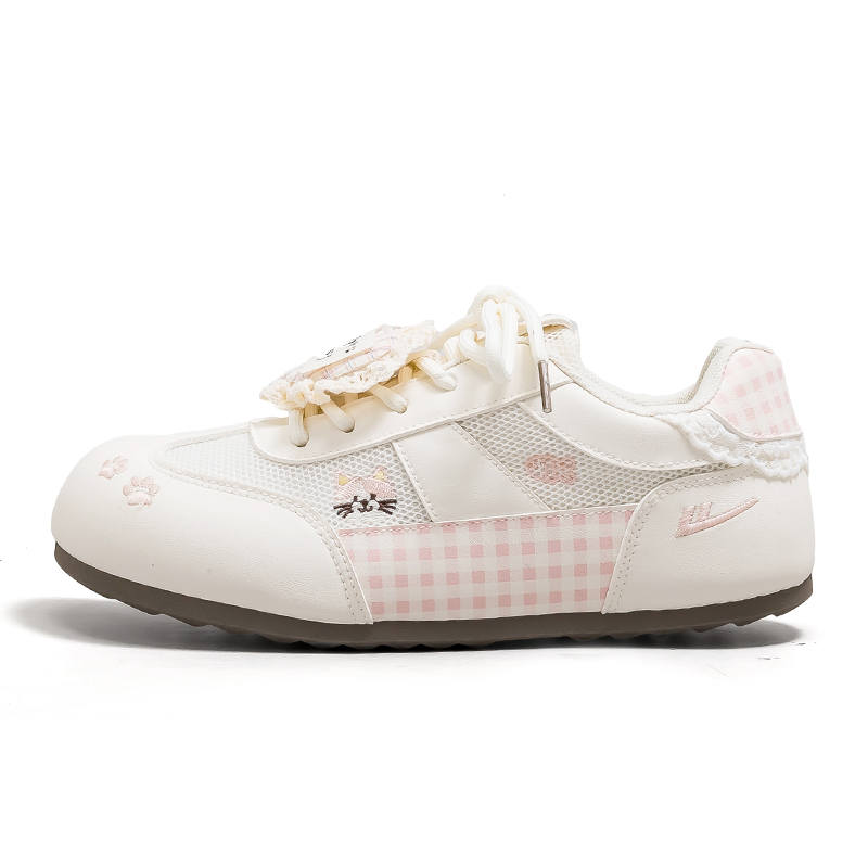 WARRIOR Skateboard Shoes Women's Low Top Pink