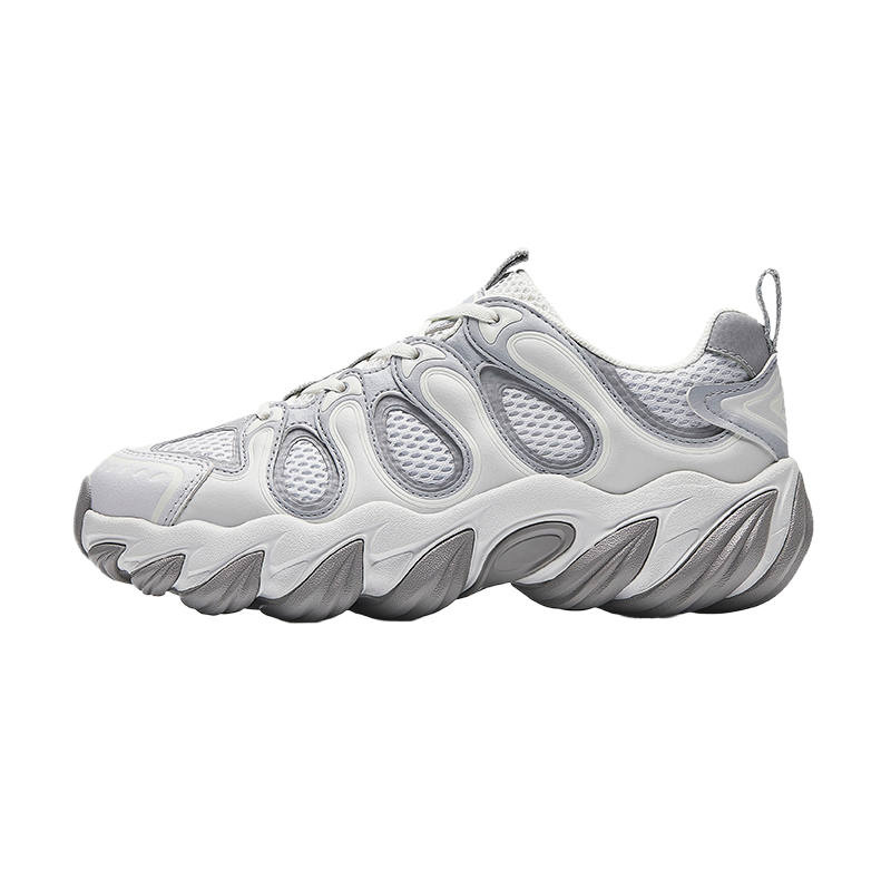 ANTA Agave Chunky Sneakers Women's Low Top Sand Grain Gray/Pigeon Gray/Ivory White