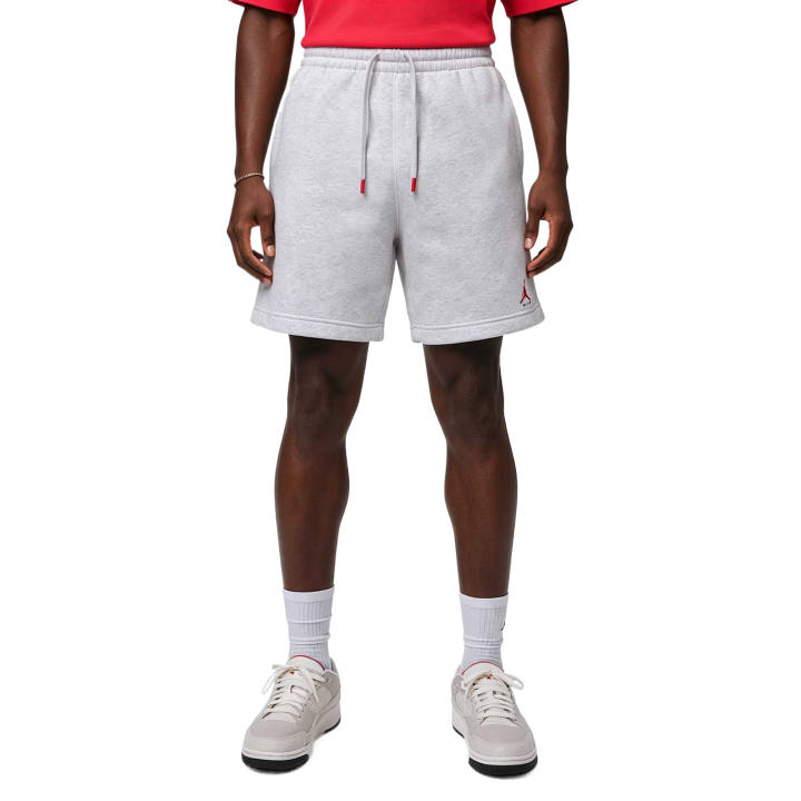 Jordan Jordan Casual Shorts Men's Neutral Gray/Juniper Gray/University Red Moderate