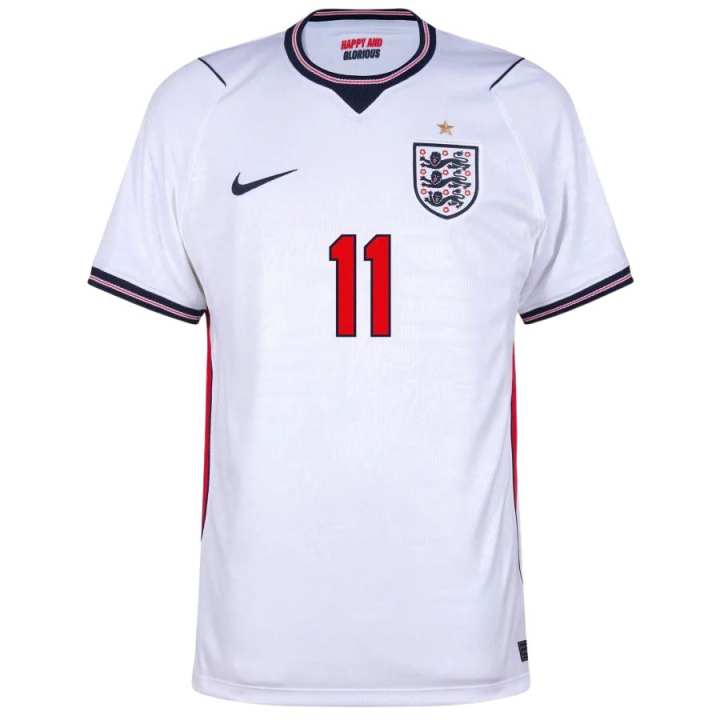 Nike Nike England National Team Soccer Jerseys Men's White Crew Neck