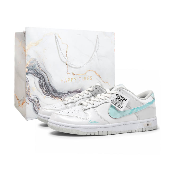 Nike Nike Dunk Skateboard Shoes Unisex Low Top White