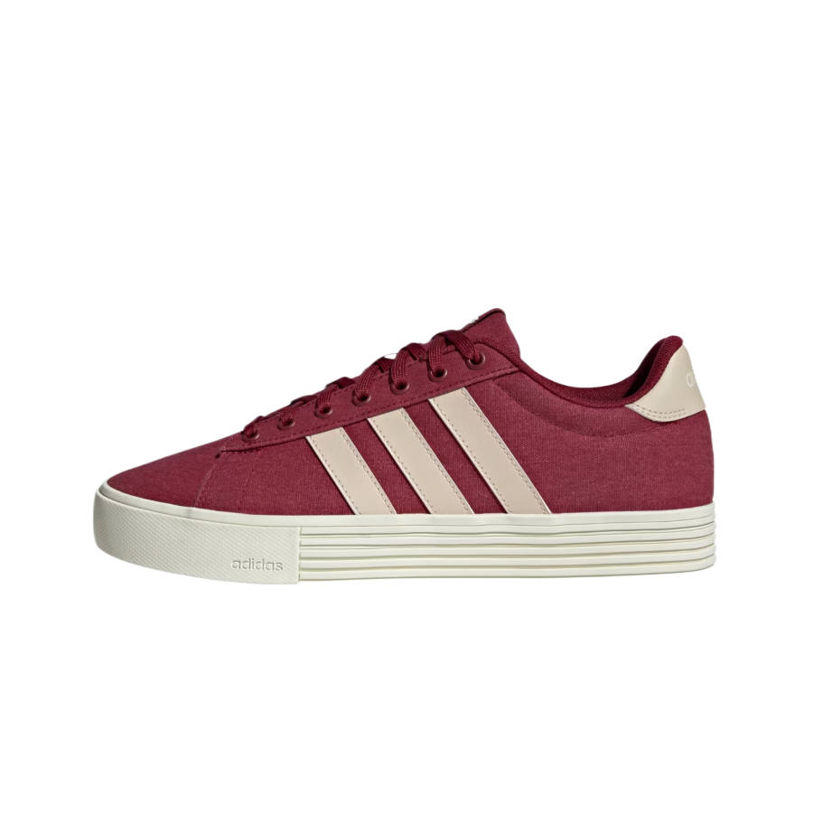 Adidas Adidas Daily 4.0 Skateboard Shoes Unisex Low Top University Burgundy/Crystal Linen/Ecru