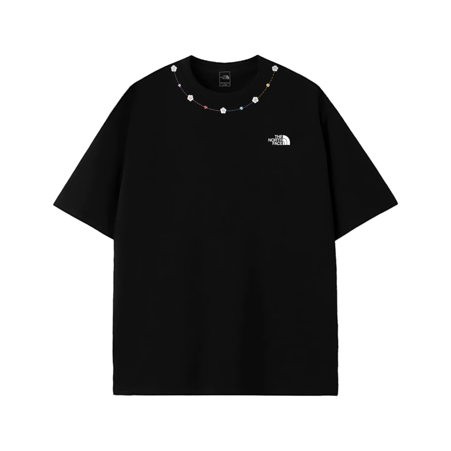 THE NORTH FACE T Shirts Unisex Dark Black Crew Neck Moderate