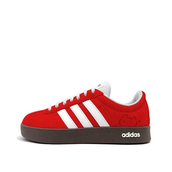 Adidas Adidas VL COURT 2.0 German Army Trainers Women's Low Top Red