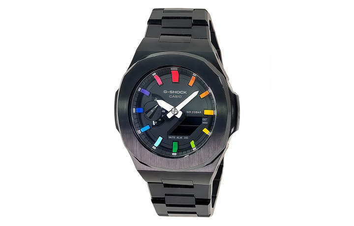 CASIO CASIO Men Liquid Crystal/Analog Dual Display Series Black Watch