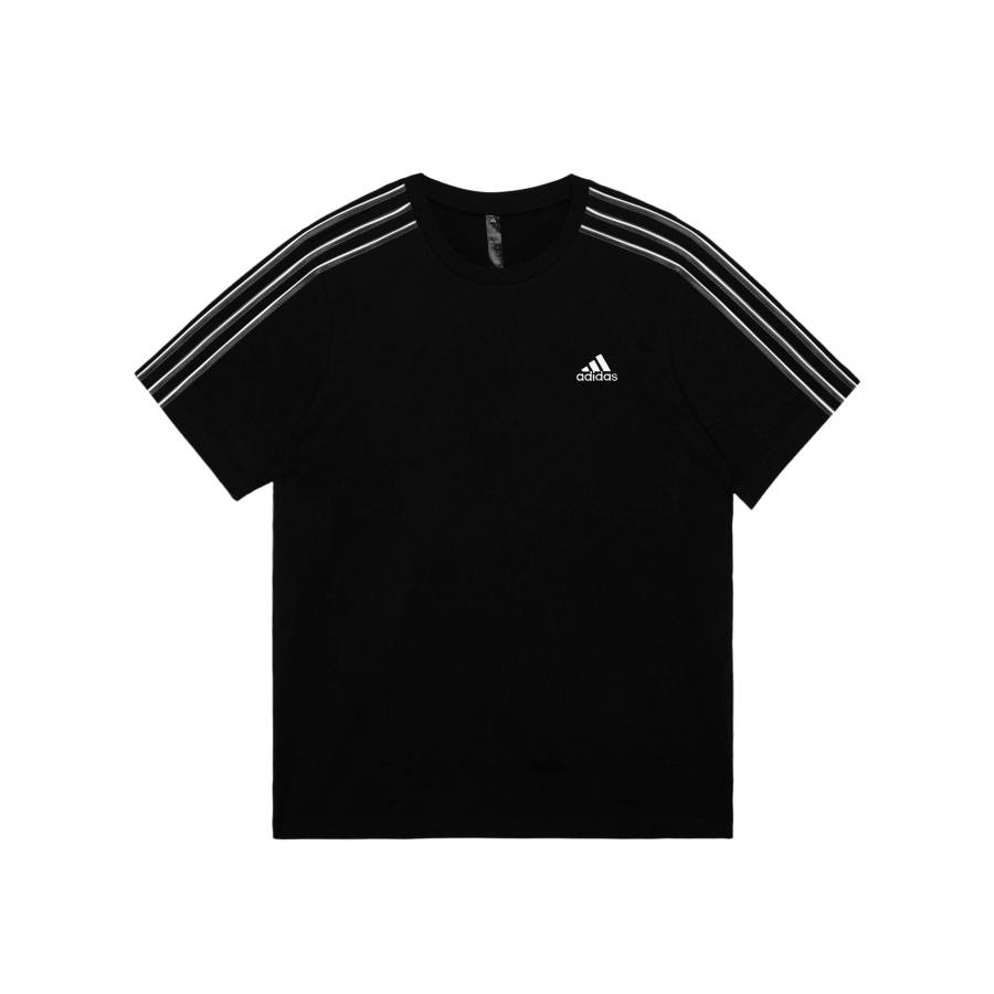 Adidas Adidas MUST HAVES T Shirts Unisex Black Crew Neck Moderate Straight Fit
