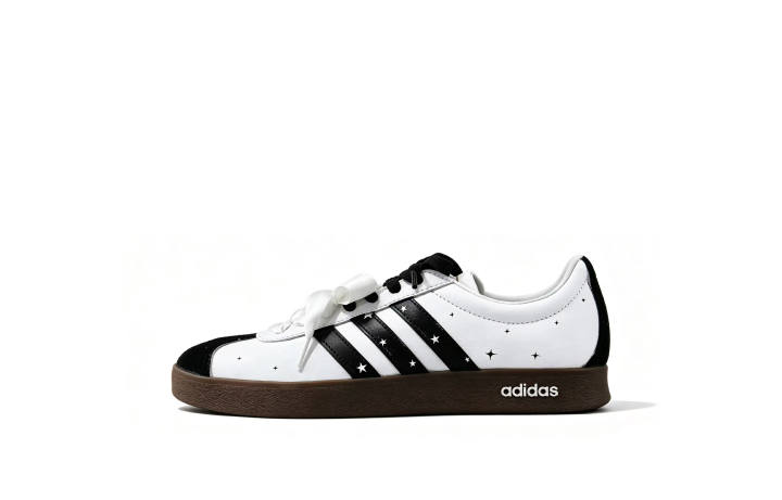 Adidas Adidas VL COURT 2.0 German Army Trainers Unisex Low Top Black/White