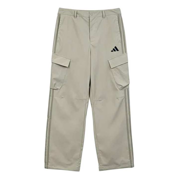 Adidas Adidas Cargo Pants Men's Khaki Gray Moderate