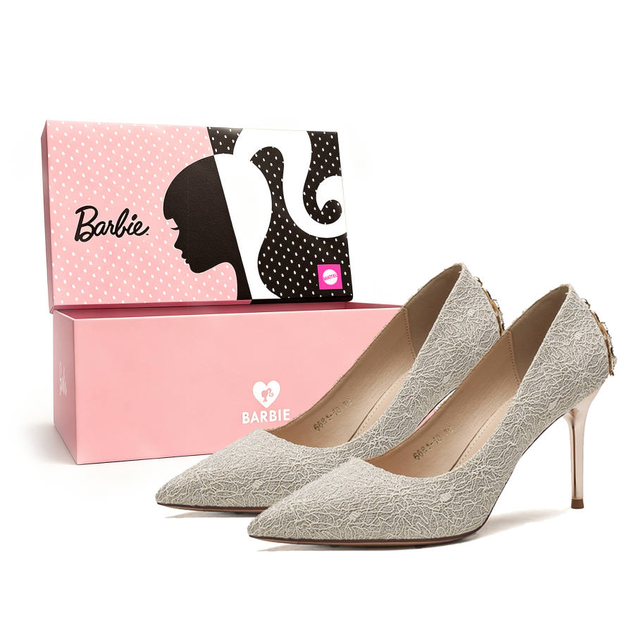 Barbie High Heels Women's Gold/Silver