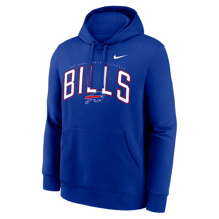 Nike Nike NFL Sweatshirts Men's Royal Hooded Non Detachable Moderate