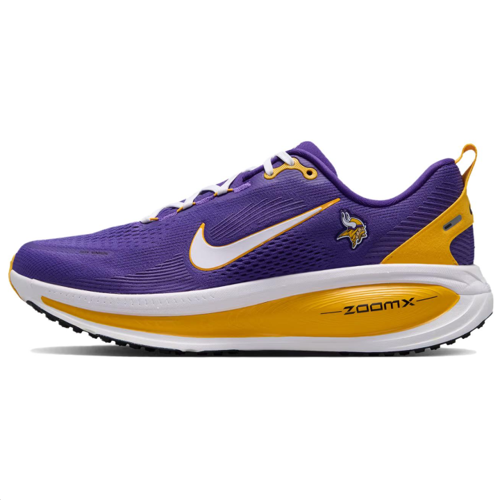 Nike NFL X Nike Vomero 18 Running Shoes Unisex Purple/Yellow