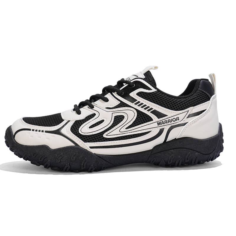 WARRIOR WARRIOR Casual Shoes Men's Low Top Beige Black