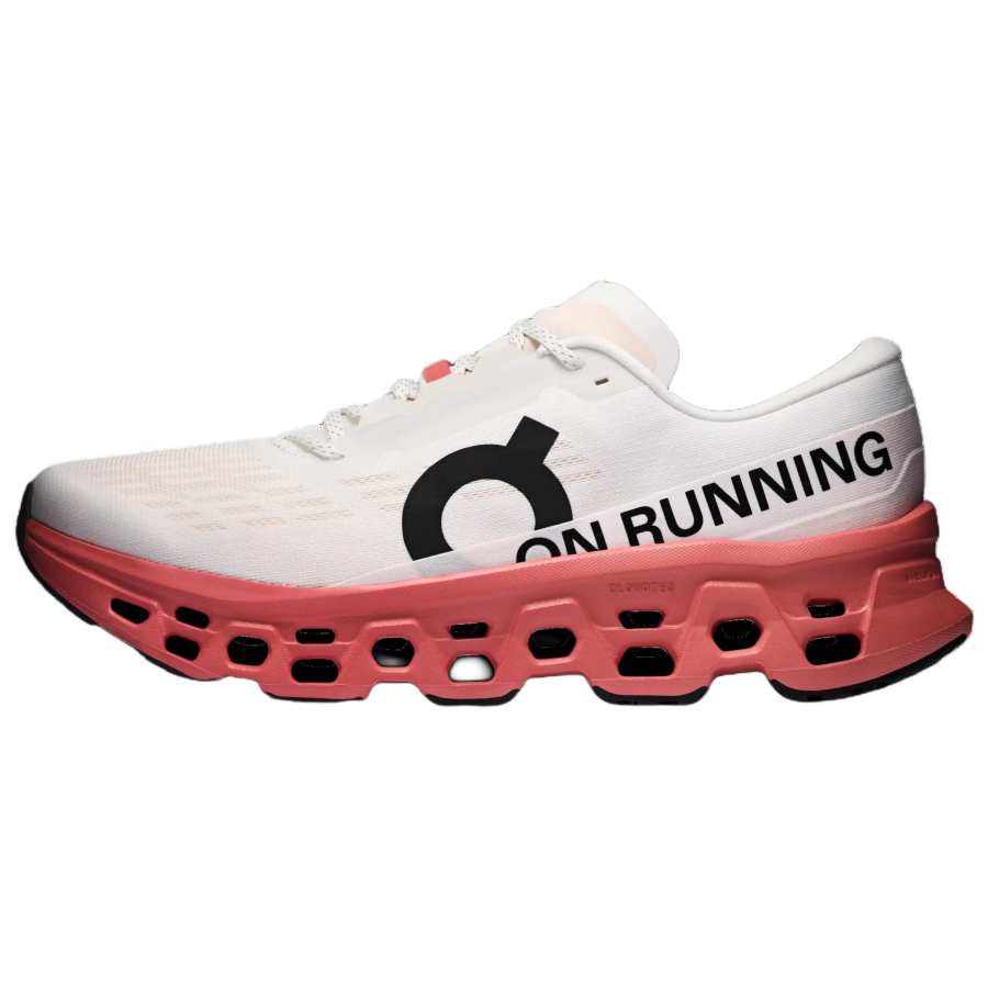 On On Cloudmonster 3 Running Shoes Men's Pink White