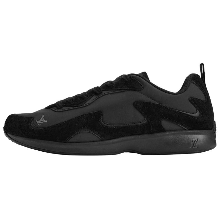 LOUIS VUITTON Casual Shoes Men's Low Top Black