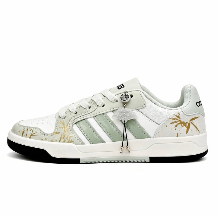 Adidas Adidas ENTRAP Skateboard Shoes Unisex Low Top White Green