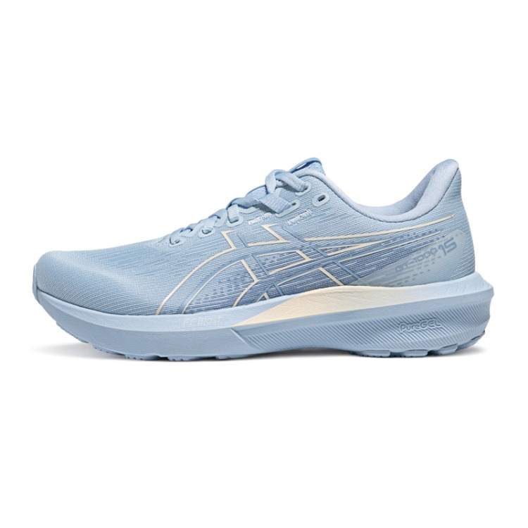 ASICS GT 1000 15 Abrasion Resistant Breathable Rebound Running Shoes Women's Blue