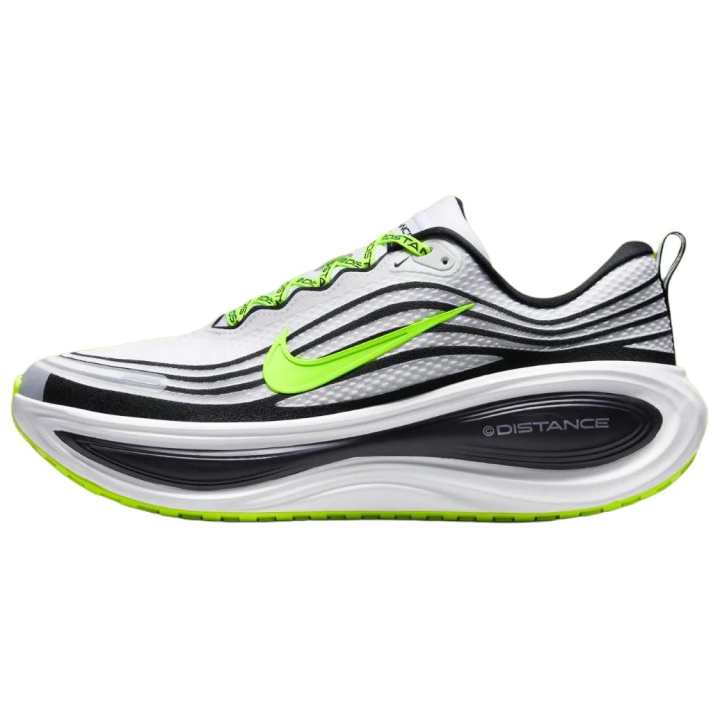 Nike Nike Vomero Plus Running Shoes Unisex White/Metallic Silver Black Neon Green
