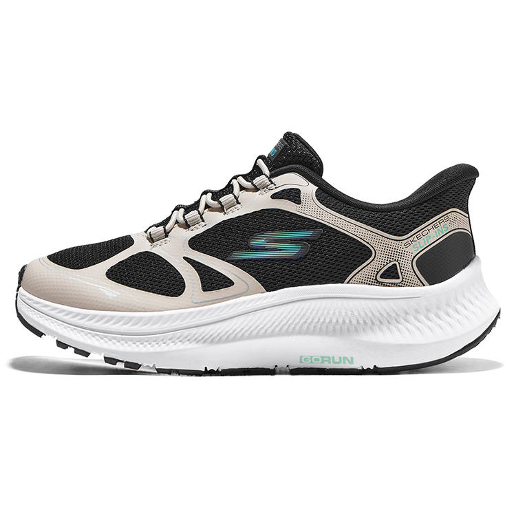 Skechers Kids SKECHERS GIRLS Slip Resistant, Abrasion Resistant, Lightweight Cushioning Low top Running Shoes Black
