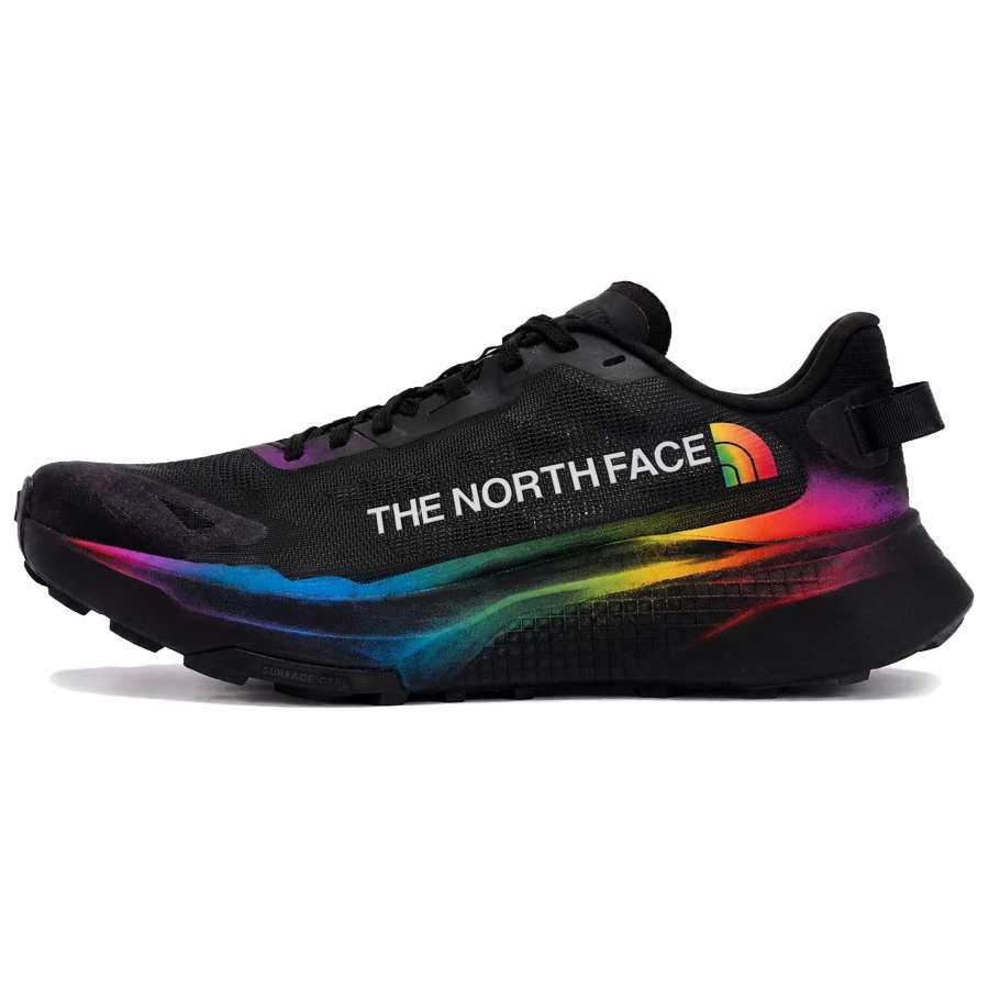THE NORTH FACE Trail Running Shoes Men's Low Top Black Purple Green Red Yellow Blue