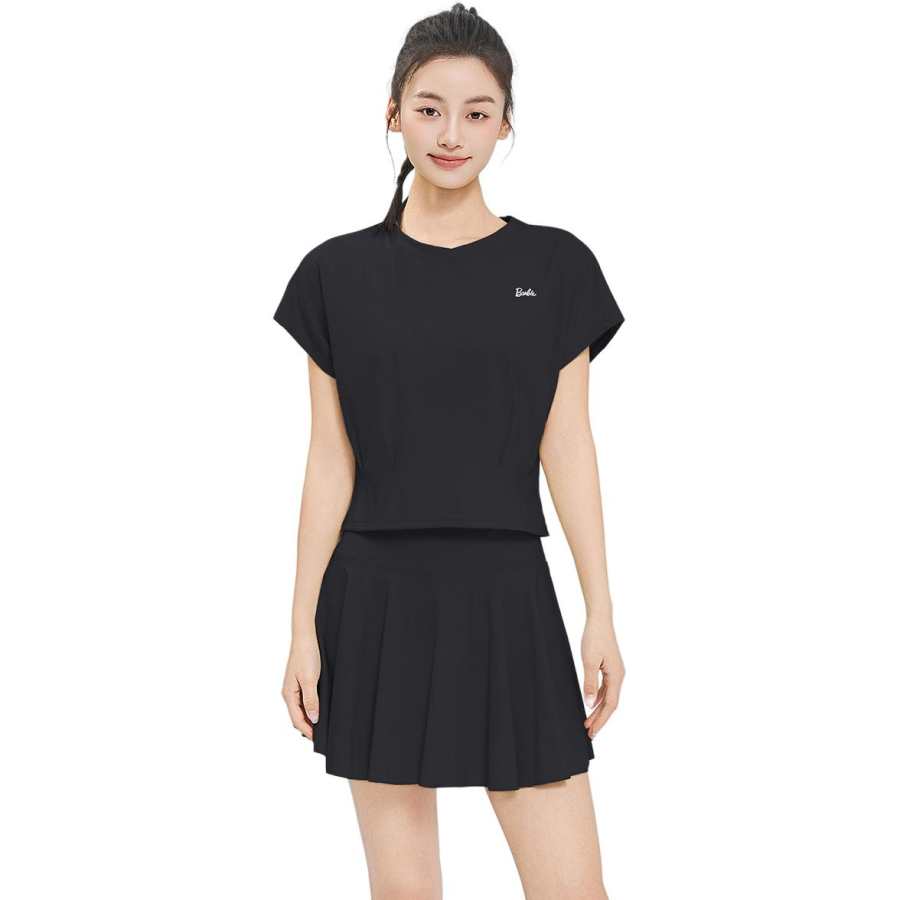 Barbie Fitness Sets Women's Crew Neck Thin