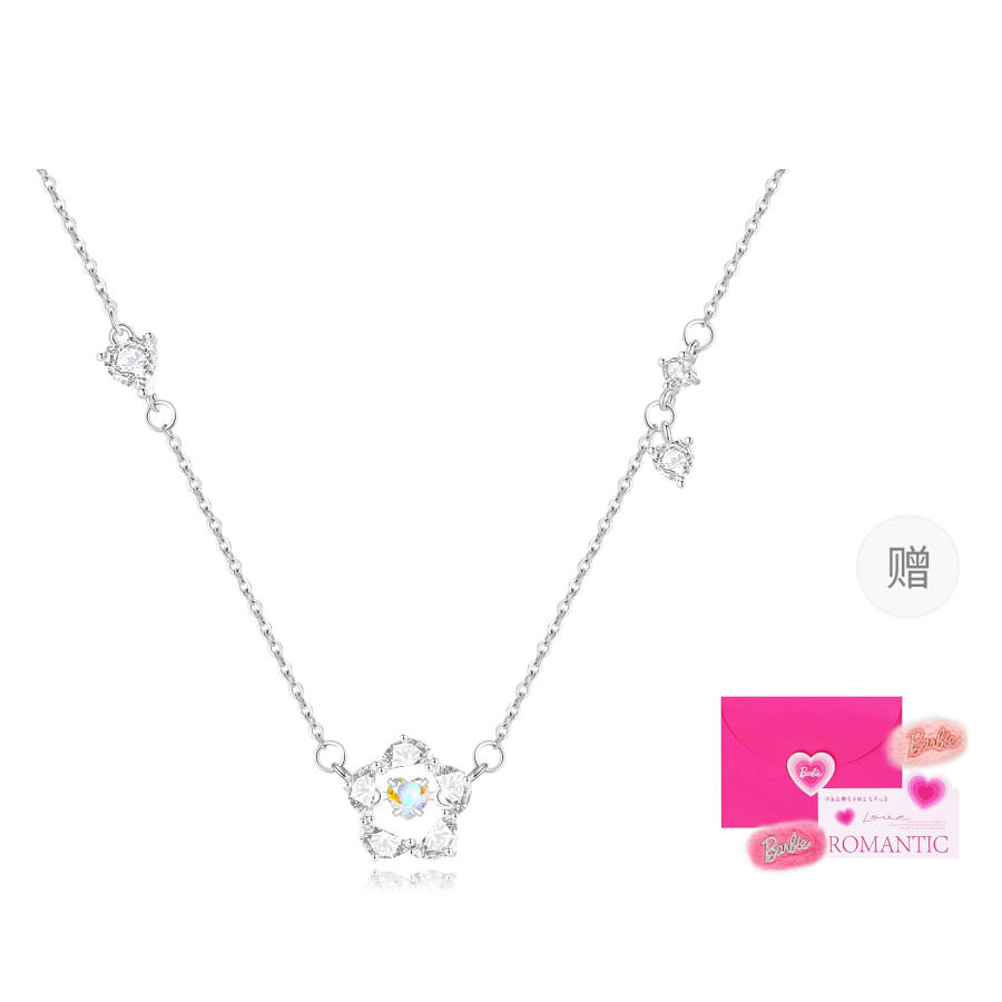 Barbie Swarovski Crystal Necklaces Women's