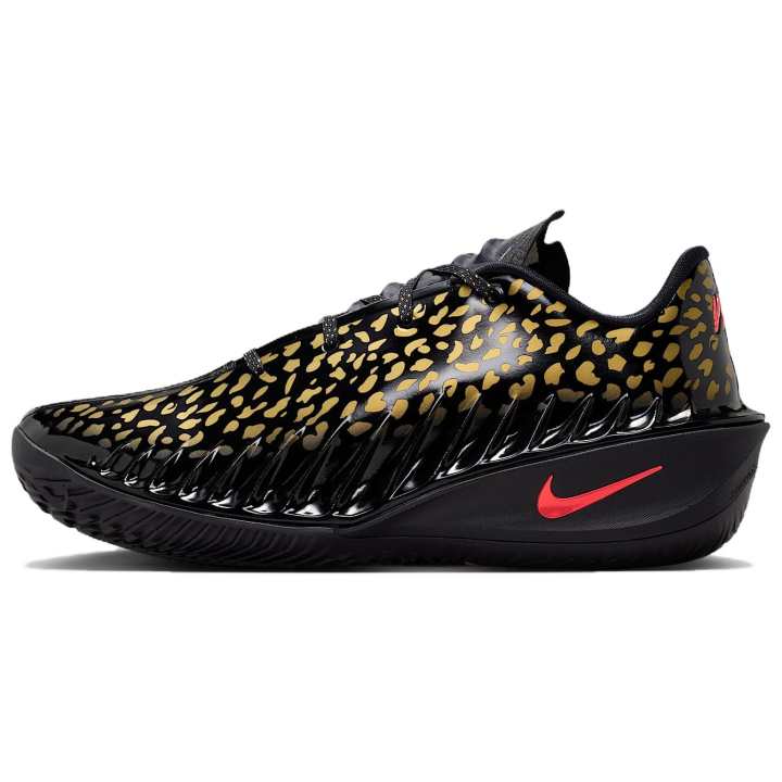 Nike Nike G.T. Cut 4 Fabric Rebound Grip Low top Basketball Shoes Unisex Black Gold Asian Version