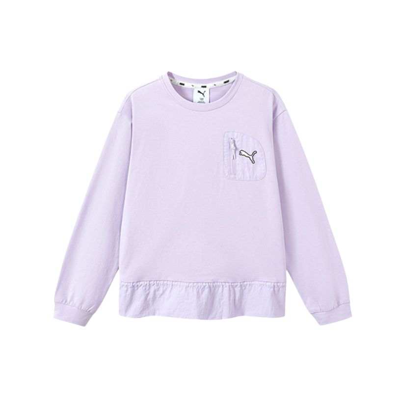PUMA PUMA Kids' Quick Dry T Shirts Crew Neck Thin