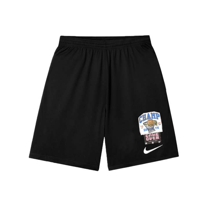Nike Nike Sports Shorts Men's Black Thin Straight Fit Pants