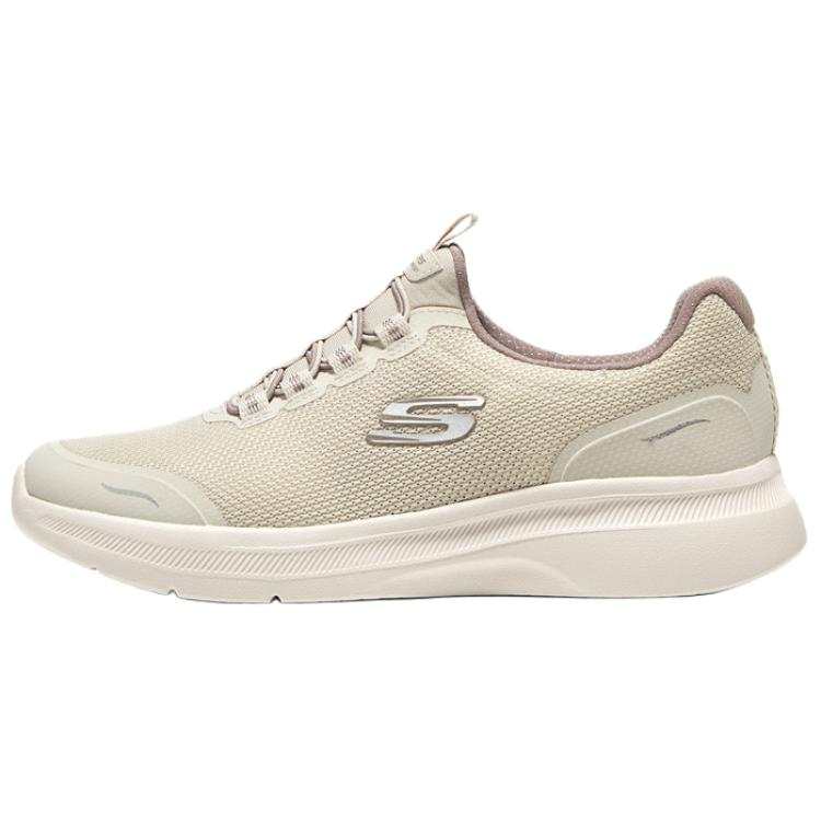 Skechers Sport Casual Shoes Women's Low Top Beige
