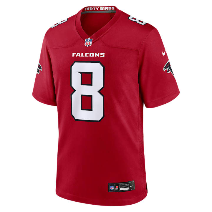 Nike Nike Rugby Jerseys Men's Red V Neck Moderate