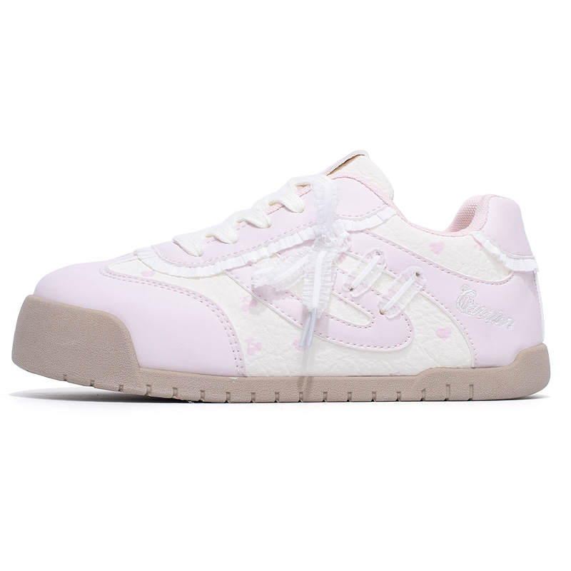 WARRIOR Casual Shoes Women's Low Top Pink Beige/Beige/Silver Beige