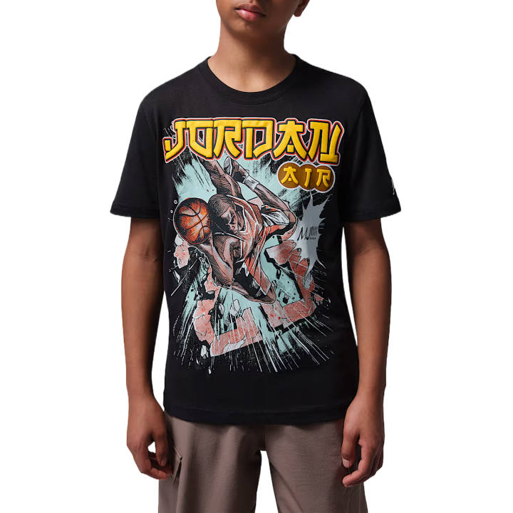Jordan Jordan Kids T Shirts Crew Neck Moderate Stretch