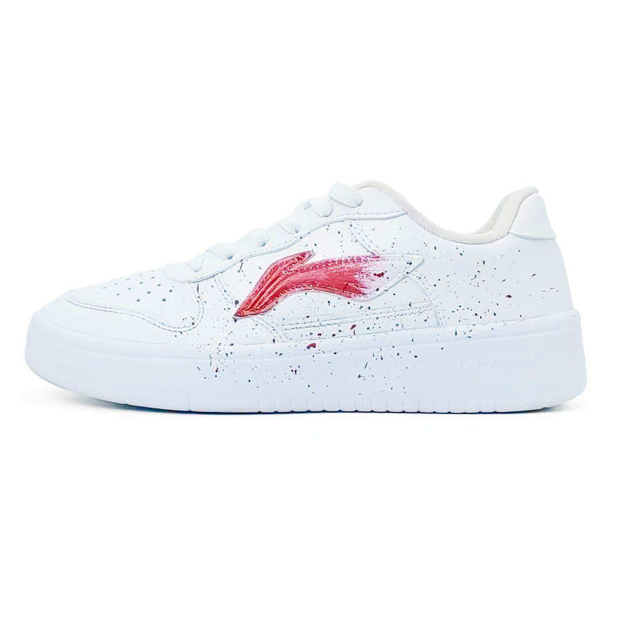 Li-Ning Li Ning Floating Boat Skateboard Shoes Women's Low Top Red