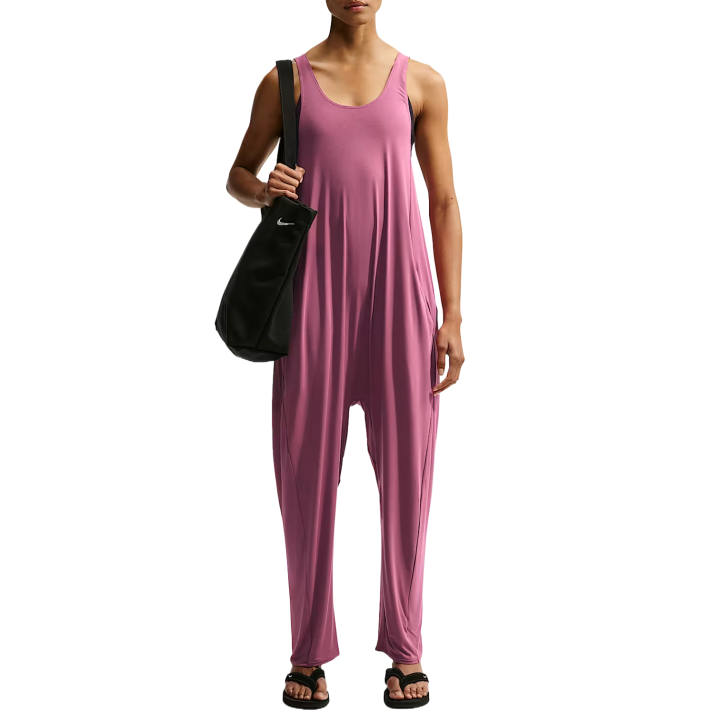 Nike Nike Zenvy Jumpsuits Women's Pink Mist/White Moderate