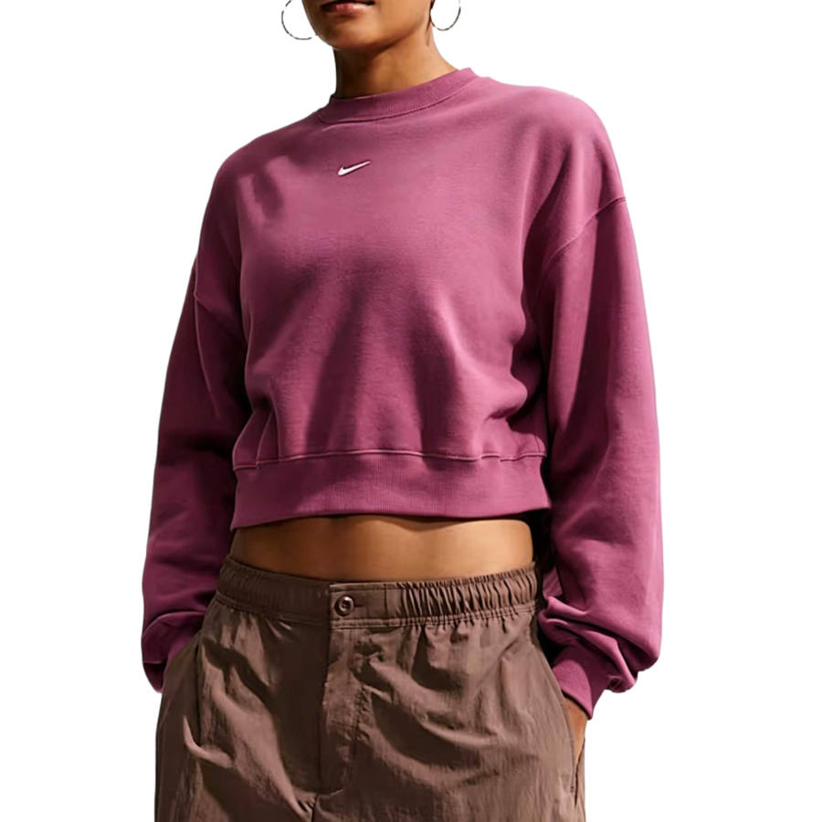 Nike Nike Sweatshirts Women's Pink Mist/Sail Crew Neck Moderate
