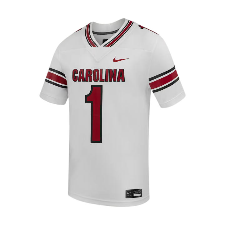 Nike Nike College Sportswear Men's White V Neck Moderate