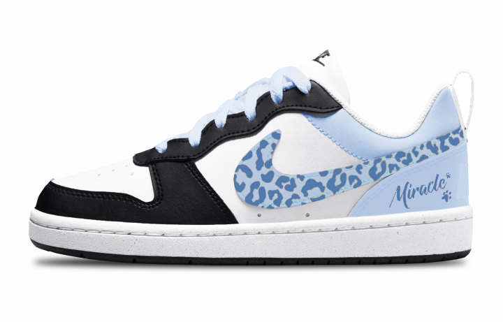 Nike Nike Court Borough 2 Skateboard Shoes Unisex Low Top Blue