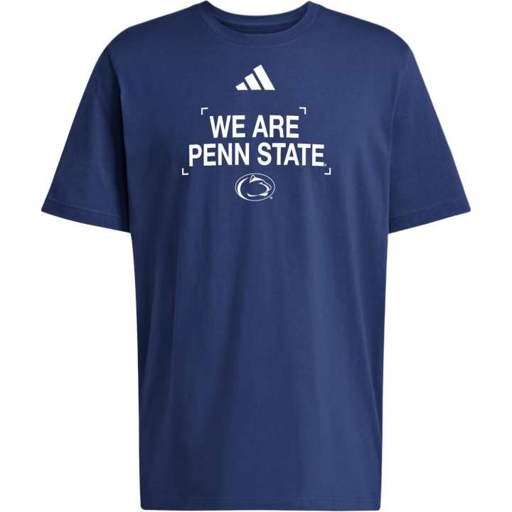 Adidas Adidas T Shirts Men's Marine Team/Ncaa Psu 705 Crew Neck Moderate