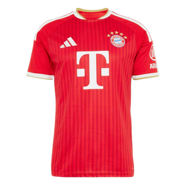 Adidas Adidas Bayern Munich Black Soccer Jerseys Men's Light Scarlet/White Moderate