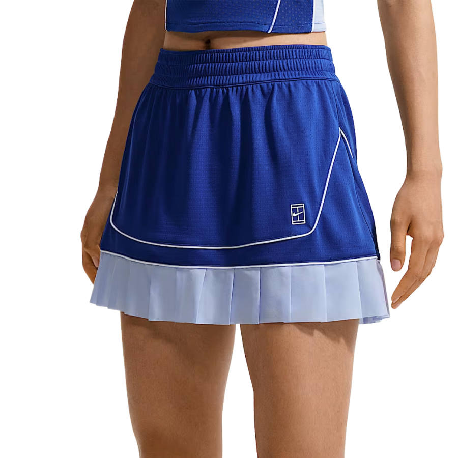Nike Nike Court Advantage Tennis Skirts Women's Vintage Sapphire/Aluminum Blue/White Moderate Short Skirt