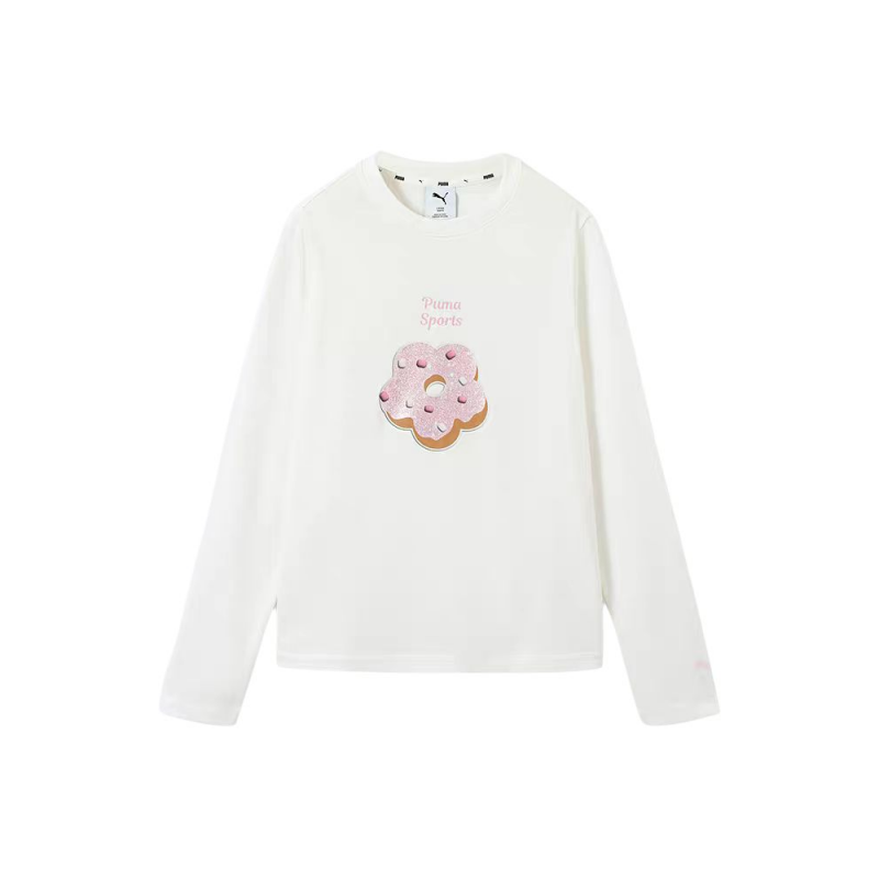 PUMA Kids T Shirts Crew Neck Moderate Stretch