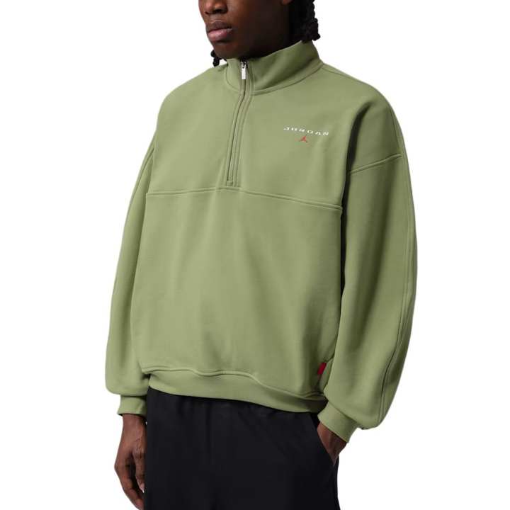 Jordan Jordan Flight Fleece Sweatshirts Men's Crocodile Stand Collar Moderate
