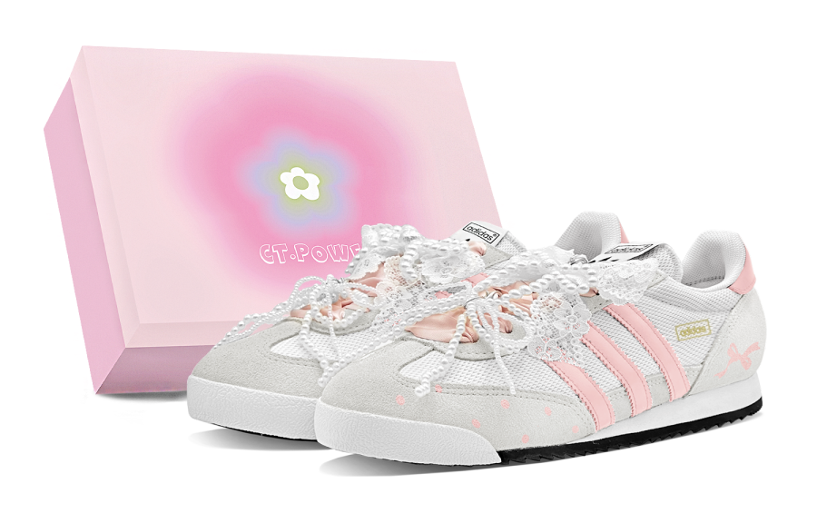 Adidas Originals R71 Casual Shoes Unisex Low Top Gray/Pink